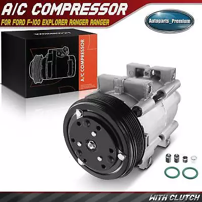 AC Compressor W/ Clutch For Ford Explorer Ranger F-100 Ranger Mazda B3000 B4000 • $115.99