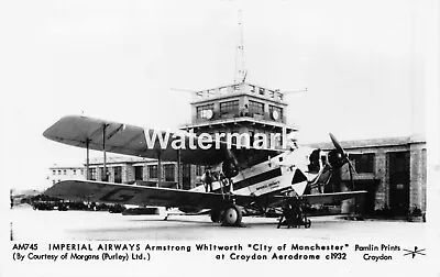 5093. Armstrong Whitworth 'City Of Manchester'. Imperial Airways. C. 1932. • £2.25