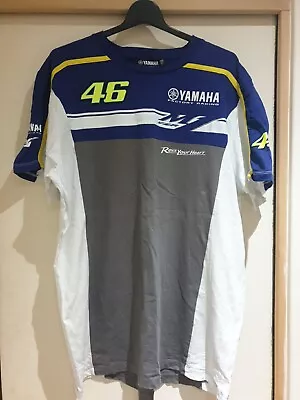 Official Yamaha Teamwear Valentino Rossi 46 The Doctor T-shirt XXL • £7.99