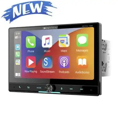 Soundstream VRCPAA-106F 10.6  2 DIN DVD Player Apple Carplay Android Auto Stereo • $199.94