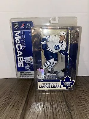 Mcfarlane NHL Bryan McCabe Toronto Maple Leafs White Jersey Series 13 Figure • $14.56