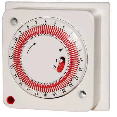 Axiom Mains 16 Amp 24 Hour Mechanical Box Mounting Immersion Timer - FT24H • £12.99