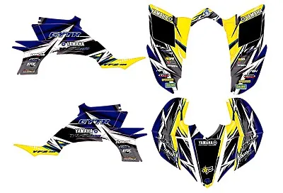 Fits YFZ450 2003 2004 2005 2006 2007 2008 Yamaha Graphic Decal Kit Stickers • $127.40