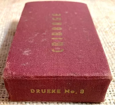 Vintage Drueke No. 8 Travel Cribbage Board • $5