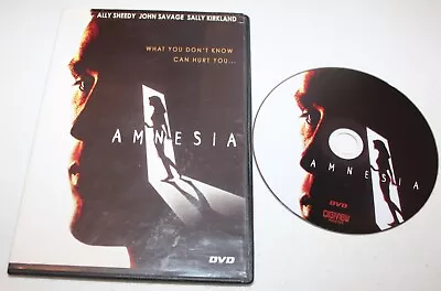 Amnesia (DVD 2006) Ally Sheedy John Savage Region Free Thriller Slim Case • $5.85