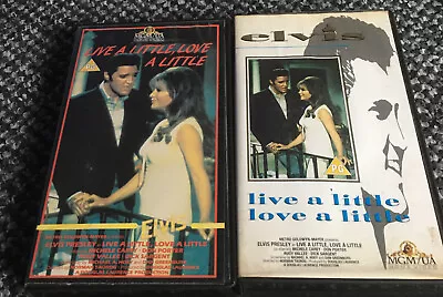 Rare - Elvis Presley - Live A Little Love A Little - VHS Video • $6.16