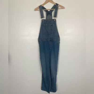 Gap Women's Overalls Size Small Slouchy Denim Color Blue Baggy Relaxed • $29.99