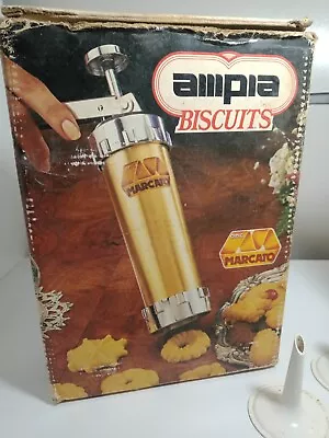 Ampia Biscuits Marcato Biscuits Cookie Press 20 Discs Made In Italy • $15