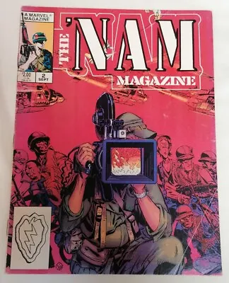 COMIC - The Nam Magazine 2nd September September 1988 Marvel VG • £10