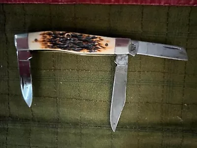 Vintage Case Stockman Three Blade Pocket Knife • $30