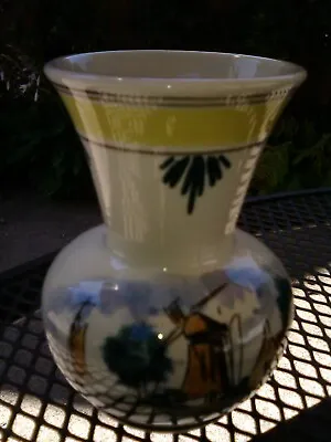 Vintage Delf Holland Polychrome Bud Vase 4  • $15.95