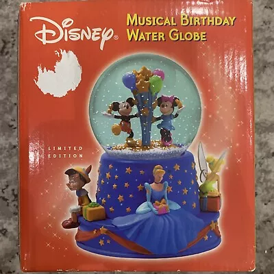 Disney Hallmark 2001 Musical Snow Globe For Walt’s 100th Birthday NEW • $30