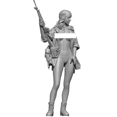 SOL Model 1/24 EVELYN Topless Pin Up/Military/Army Girl • $21.20