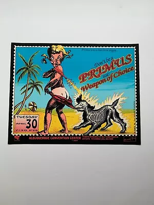 $95 • Buy Emek Primus Original Rock Concert Poster