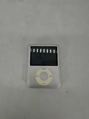 Silver Apple IPod Nano 3rd Generation 4GB A1236 MP3 Player Tested (Read Desc) • $14.39