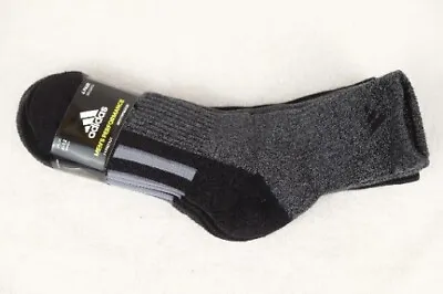 Adidas Men's Performance High Quarter Socks 4 Pair Arch Compression Size 6-12  • $17.99