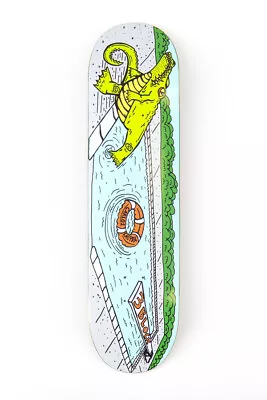 3Block Skateboards - Carlos Lastra Pool Gator - Skateboard Deck 8.0  & 8.25  • $89.99