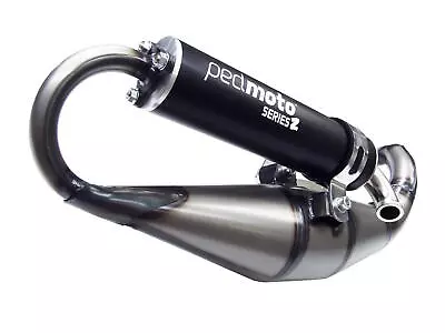$152.34 • Buy Italjet Dragster 50 PedMoto Series 2 Exhaust For Minarelli Horizontal 50cc / ...