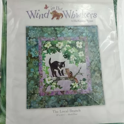 NEW Wind In The Whiskers Cat Quilt Block Kit WITH BATIK FABRIC #4 McKenna Ryan • $49.99