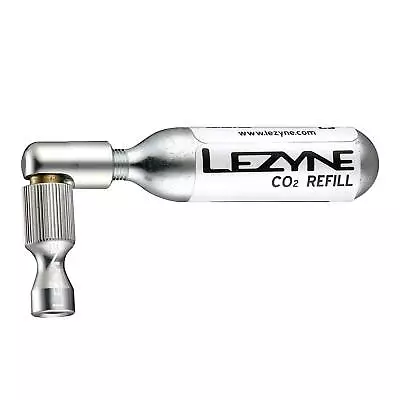 Lezyne Trigger Drive CO2 Presta/Schrader Cycle/Bike/MTB Inflator/Pump In Silver • £25.48