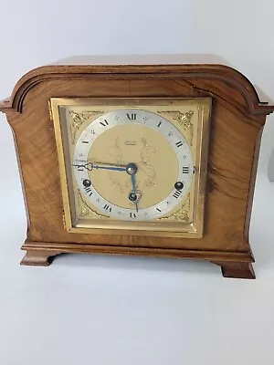 Elliott London Walnut Westminster Chime Mantle Clock  • $536.49