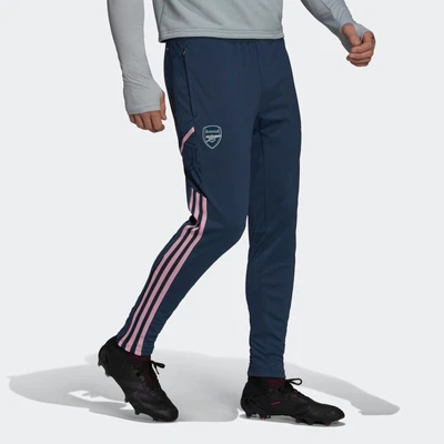 £85 • Buy Adidas Mens Arsenal Condivo 22 Training Football Tracksuit Bottoms Navy / Pink
