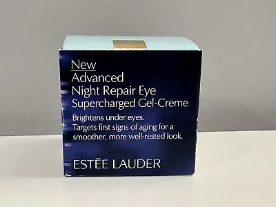 Estee Lauder Advanced Night Repair Eye Supercharged Gel Creme 15 Ml 0.5 Oz New • $27.95