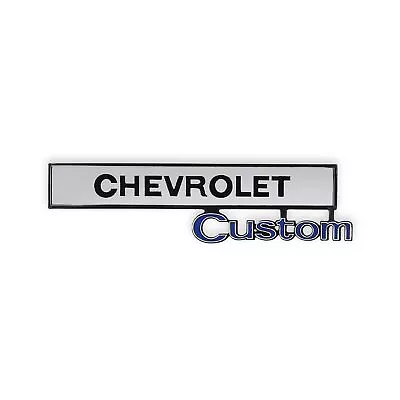 05-196 BROTHERS Trucks C/K Glove Box Emblem - CHEVROLET Custom • $16.75