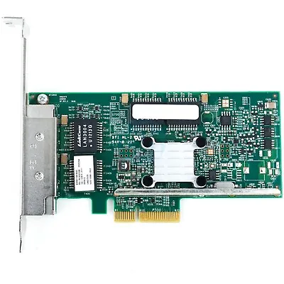 Broadcom BCM5719 Quad Port RJ45 - 1Gbps Full Height PCIe-x4 NIC • £28
