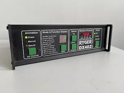 RYGER DX402 Vintage Disco 4 Channel Light Controller Bulgin Socket Working (H) • £99