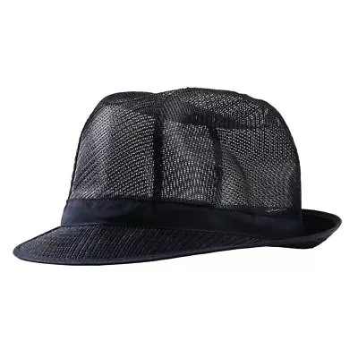 Trilby Hat Unisex Blue Lightweight Kitchen Restaurant Catering Chefs Staff Cap • £21.67