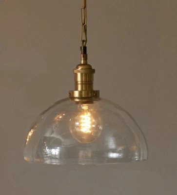 £59.99 • Buy Laura Ashley Chilgrove Glass Dome Pendant Light