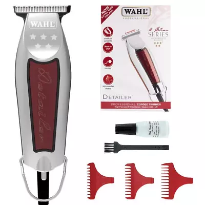 Wahl 5 Star Detailer Professional Corded Trimmer With Precision T-Wide Blade • $180