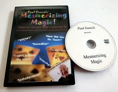 £7.99 • Buy MESMERIZING MAGIC By Paul Daniels - Magic Trick DVD
