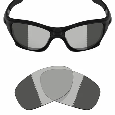 $6.98 • Buy Hdhut Replacement Lenses For-Oakley Pit Bull Sunglasses Grey Photochromic