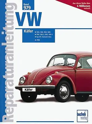 VW Beetle/Karmann Ghia Repair Instructions From 1968 (1200 1300 1302 1303 1500 1600) • $42.65