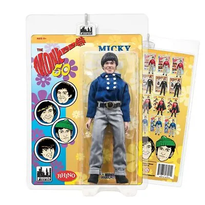The Monkees 8 Inch Retro Style Action Figures Blue Band Outfit: Micky Dolenz • $26.98