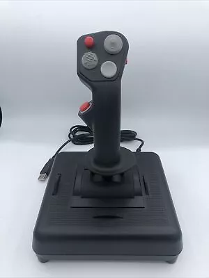 CH 568 Combat Flight Stick USB F-16 USB Gaming Joystick CH Products Used Clean • $49.88