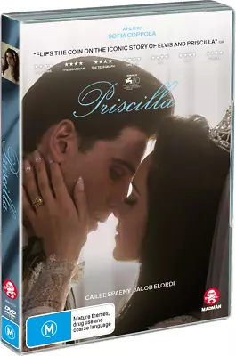 BRAND NEW Priscilla (DVD 2023) R4 Movie Elvis Presley | Cailee Spaeny • $29.95