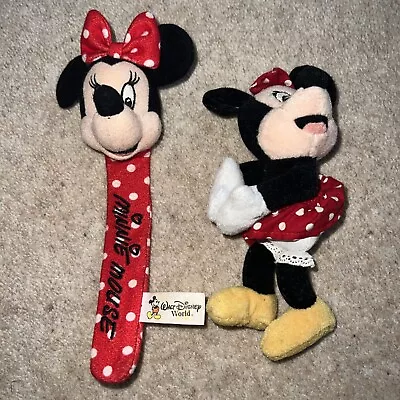 Minnie Mouse Toys Bookmark And Hugger From Walt Disney World • £2.99