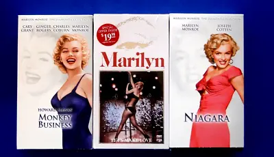 3 Marilyn Monroe VHS • $9.95