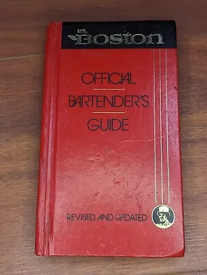 Mr. Boston Official Bartenders Guide ~ First Printing November 1988  • $5.49