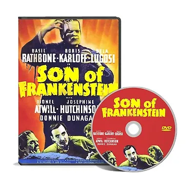 Son Of Frankenstein (1939) Drama Horror Sci-Fi DVD • $17.95