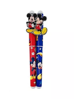 Disney Mickey Mouse Pen 2pc Set (Red Blue) • $20.19