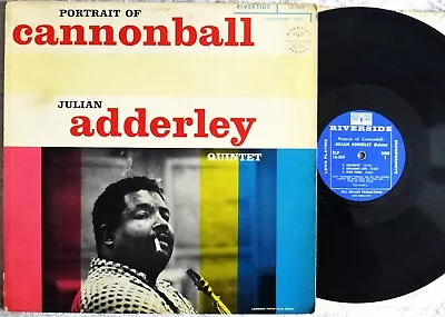 Rare~portrait Of Cannonball Adderley~1958 Riverside Us Jazz Dg Lp~superb Vg+ • £10