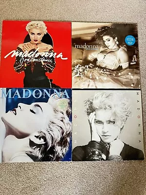 Madonna Vinyl Lp -Job Lot. You Can Dance The First Album True Blue LAV • £11