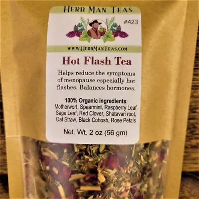 HOT FLASH TEAS For Menopause Symptoms Especially Hot Flashes. It Works Great! • $18.50