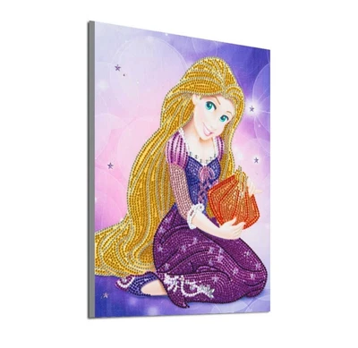 $17.95 • Buy AU Seller 5D Crystal Diamond Painting Partial Kit - Disney Princess Rapunzel