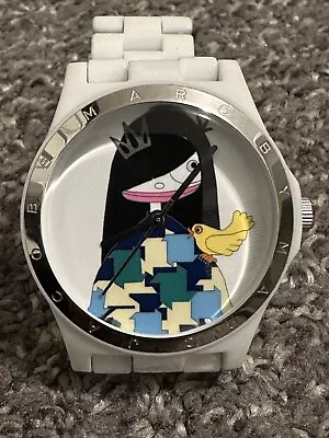 MARC BY MARC JACOBS MISS MARC  Princess White Acrylic Watch BRAND NEW RARE HTF • $150