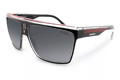 $108 • Buy Carrera 22 Unisex Black & Red Sunglasses Sports Designer UV Protection Retro